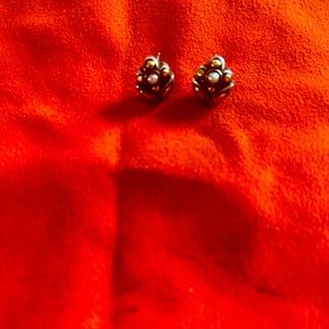 John Hardy Silver and Gold Studs